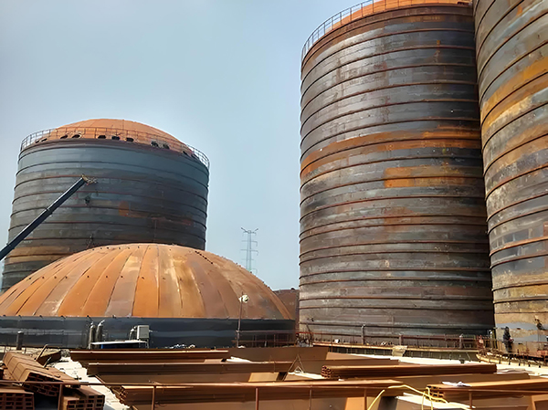 新华焦粉钢板仓